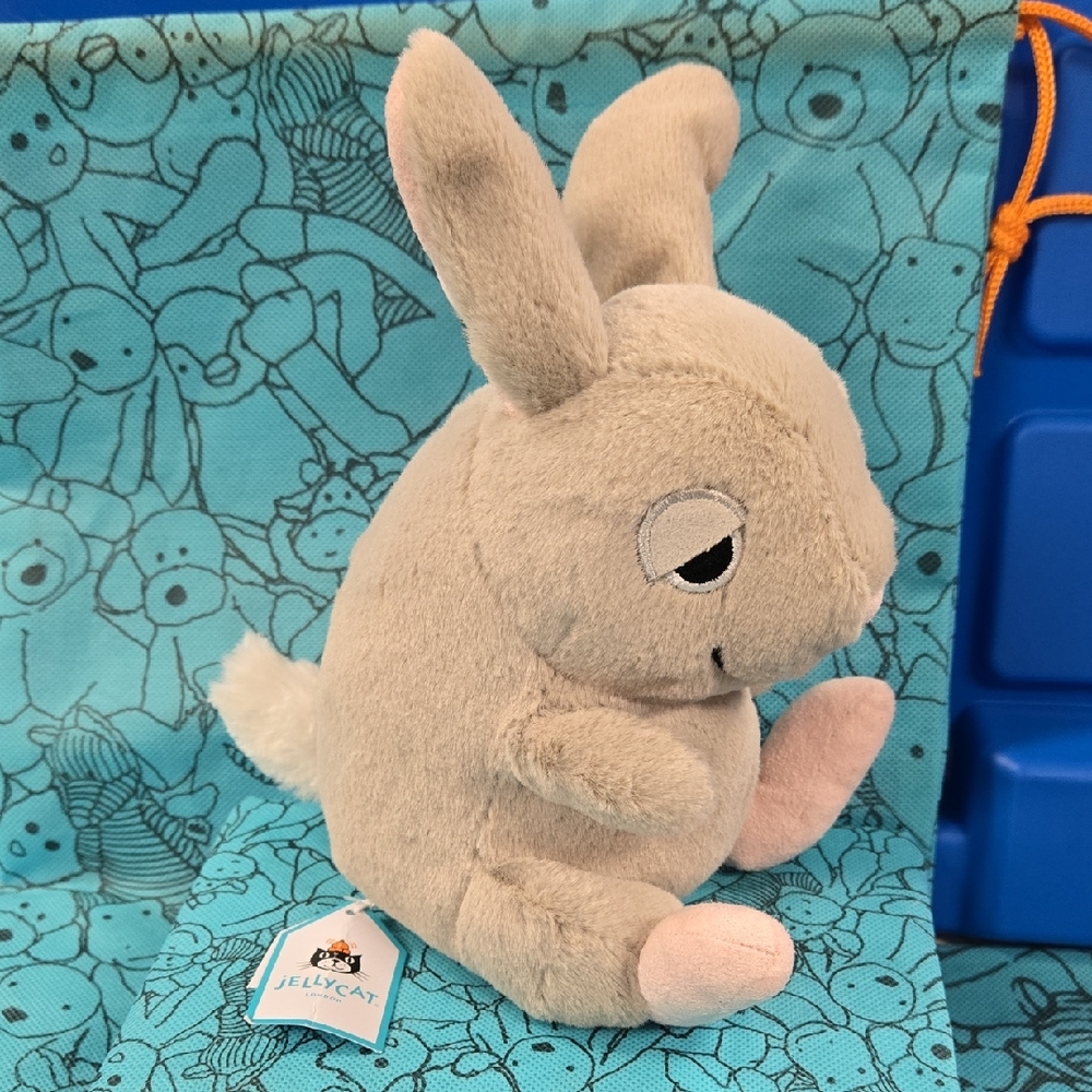 RETIRED NWT Jellycat Cuddlebud Bernard Bunny